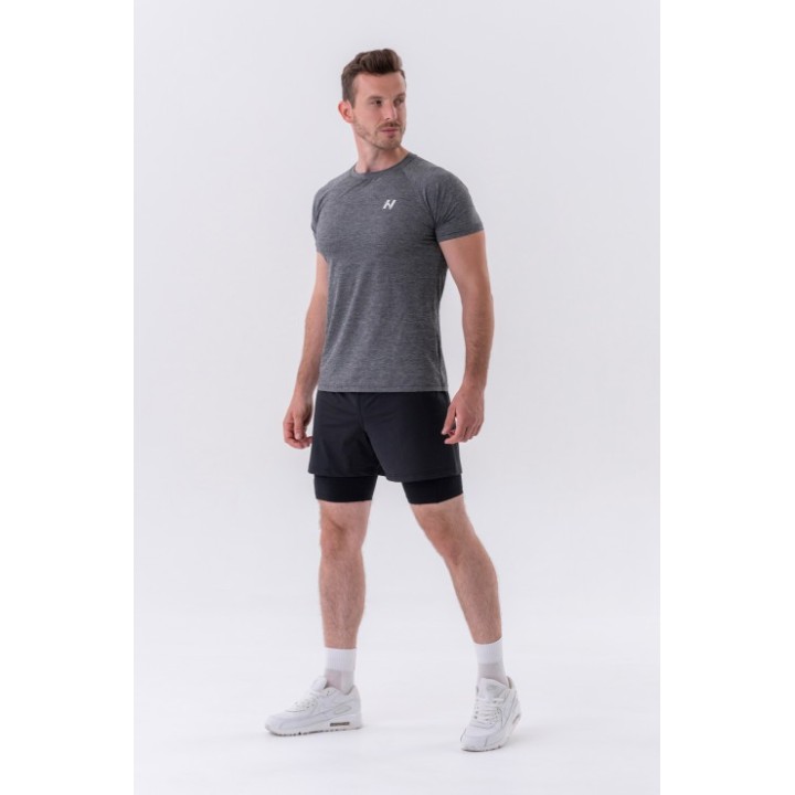 Lightweight sporty t-shirt “grey”