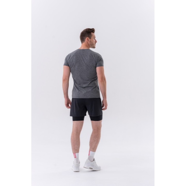 Lightweight sporty t-shirt “grey”