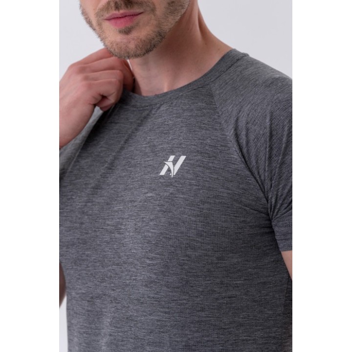 Lightweight sporty t-shirt “grey”