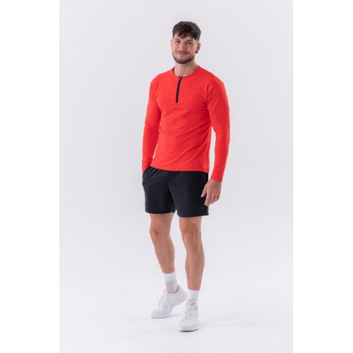 Nebbia Layer Up: Men's Quick-Dry Long Sleeve T-Shirt