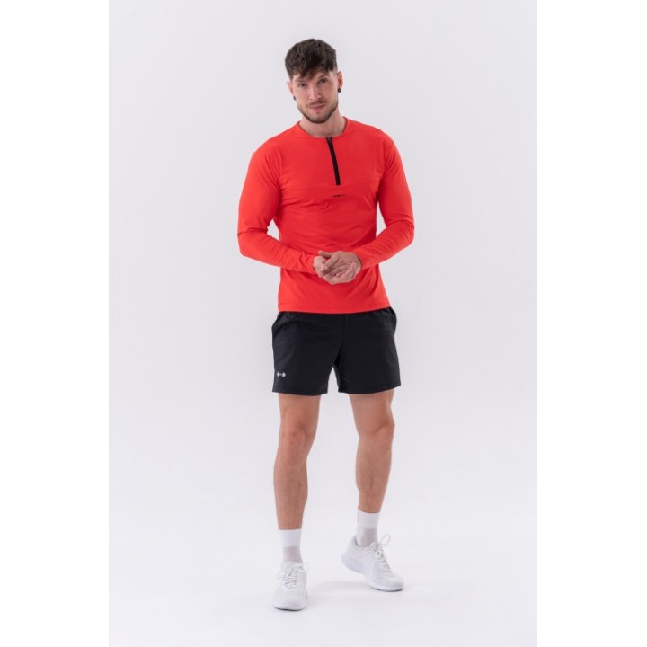 Nebbia Layer Up: Men's Quick-Dry Long Sleeve T-Shirt