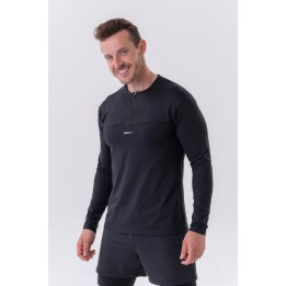 Nebbia Layer Up: Men's Quick-Dry Long Sleeve T-Shirt