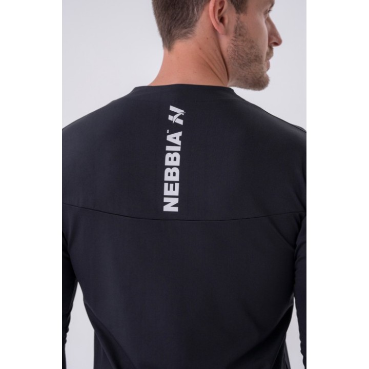 Nebbia Layer Up: Men's Quick-Dry Long Sleeve T-Shirt