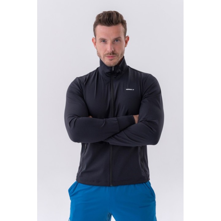 Sporty zipper jacket with side pockets "control"