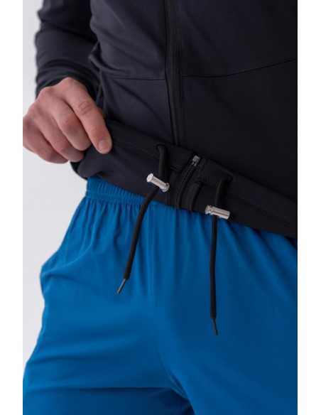 Sporty Zipper Jacket With Side Pockets "control"