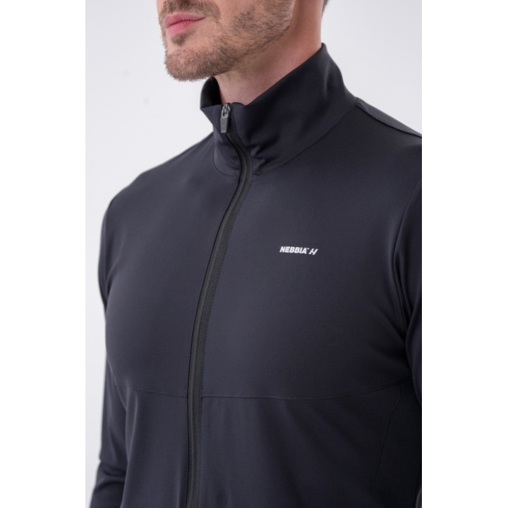 Sporty zipper jacket with side pockets "control"