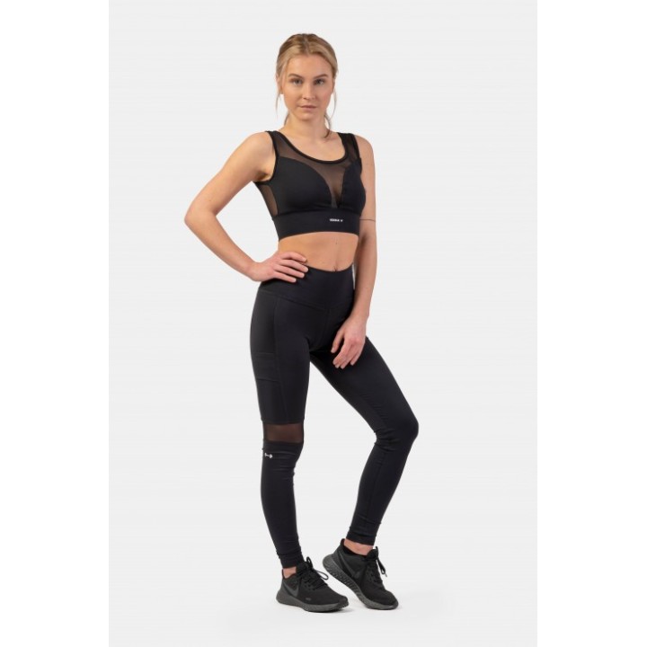 Leggings palestra con tasca donna Nebbia Sporty Smart Pocket
