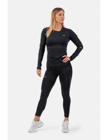 Long Sleeve Smart Pocket Sporty Top