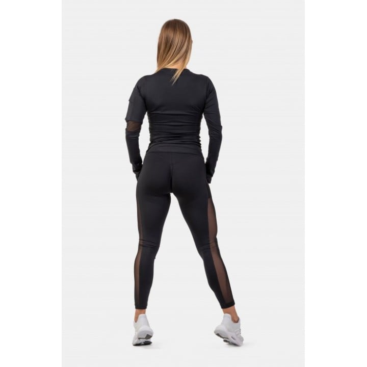 Long sleeve smart pocket sporty top