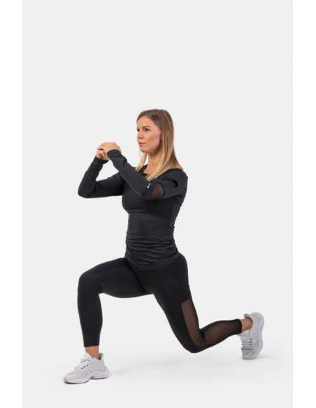 Long Sleeve Smart Pocket Sporty Top