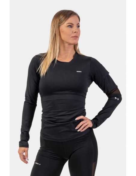 Long Sleeve Smart Pocket Sporty Top