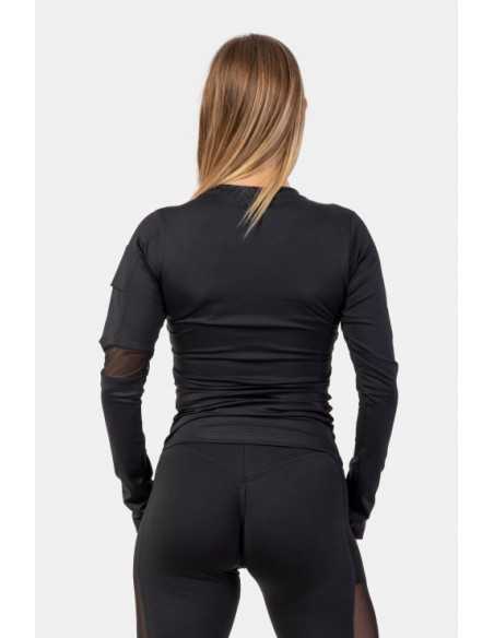 Long Sleeve Smart Pocket Sporty Top