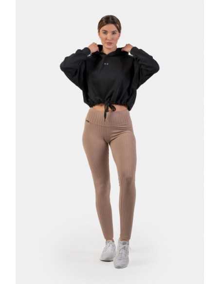 LOOSE FIT CROP HOODIE ICONIC