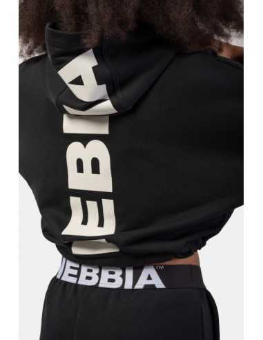 LOOSE FIT CROP HOODIE ICONIC