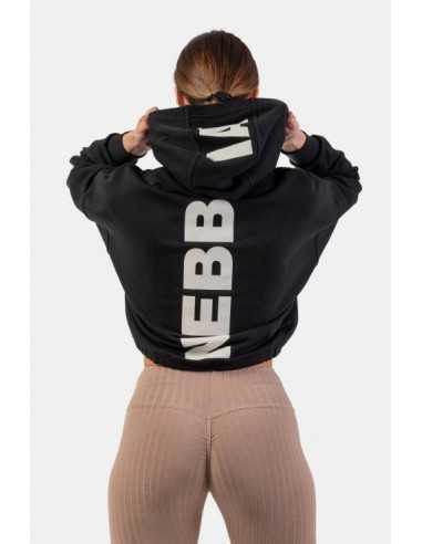 LOOSE FIT CROP HOODIE ICONIC