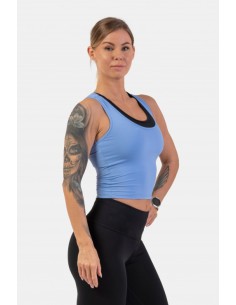 SPORTY SLIM-FIT CROP TANK TOP