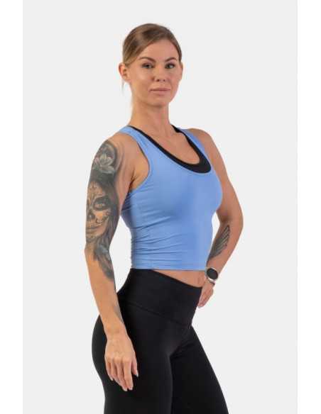 SPORTY SLIM-FIT CROP TANK TOP
