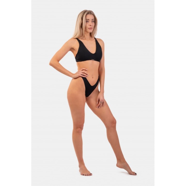 Triangle bralette bikini top with padding