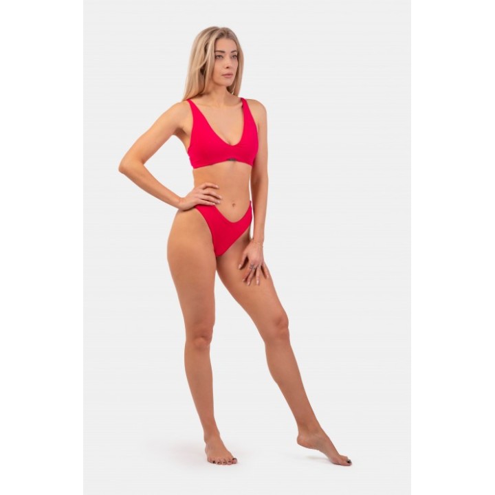 Triangle bralette bikini top with padding
