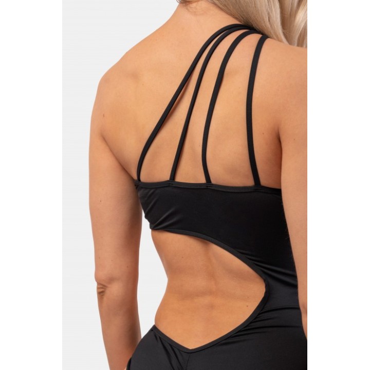 One shoulder asymmetrical monokini