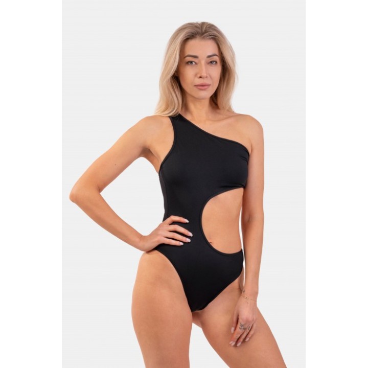 One shoulder asymmetrical monokini
