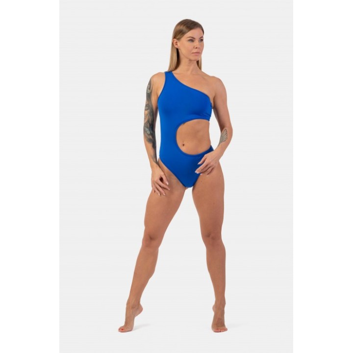 One shoulder asymmetrical monokini