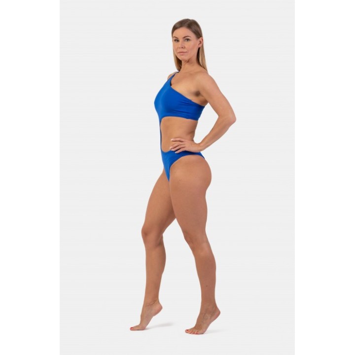 One shoulder asymmetrical monokini
