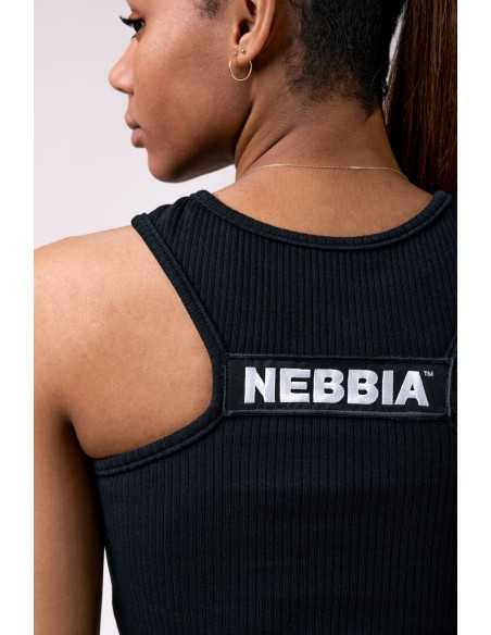 SPORTS NEBBIA LABEL CROP TOP