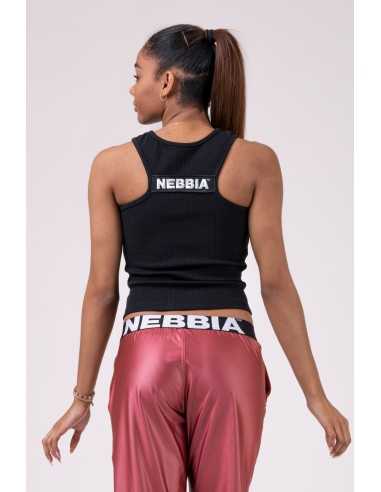 SPORTS NEBBIA LABEL CROP TOP