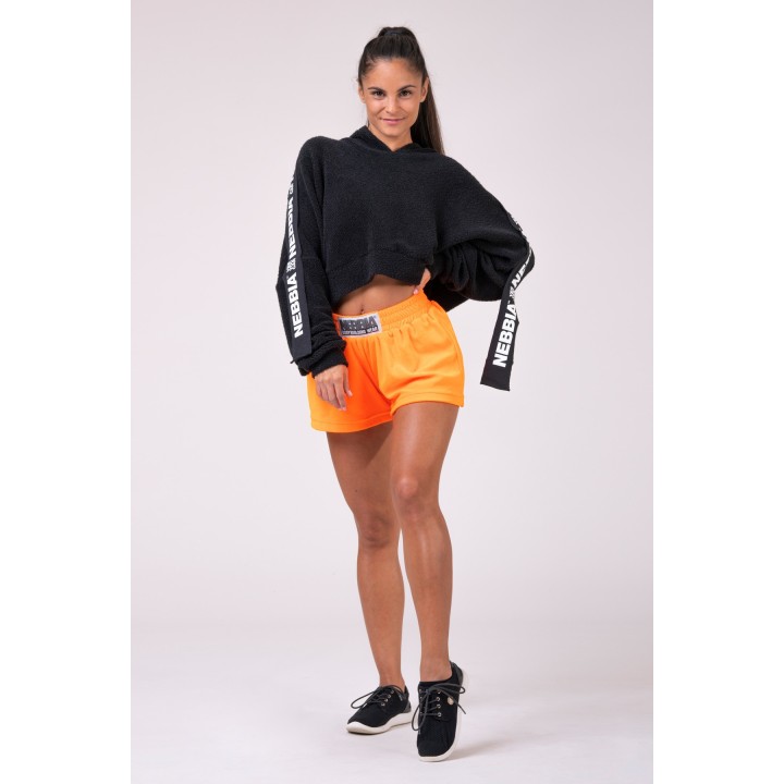 Pantaloncini da boxe palestra donna Nebbia Neon Energy