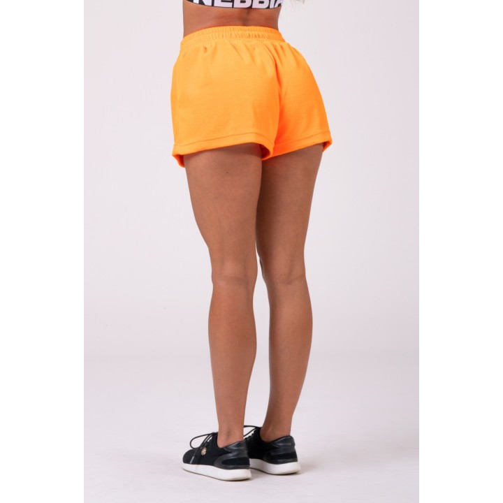 Pantaloncini da boxe palestra donna Nebbia Neon Energy