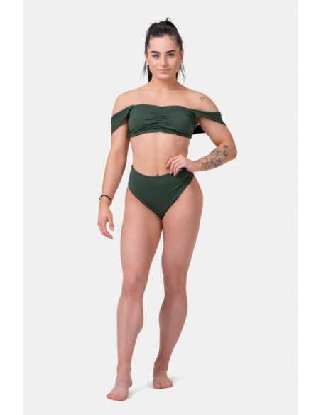 HIGH-WAIST RETRO BIKINI - BOTTOM