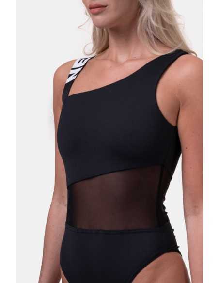 ONE SHOULDER SPORTY SWIMSUIT