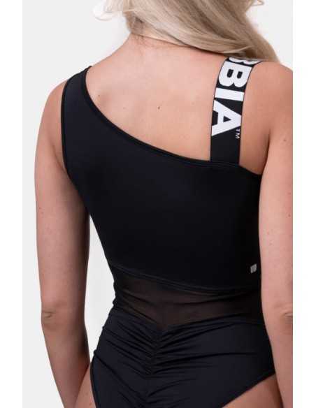 ONE SHOULDER SPORTY SWIMSUIT