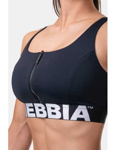 Smart Zip Front Sports Bra