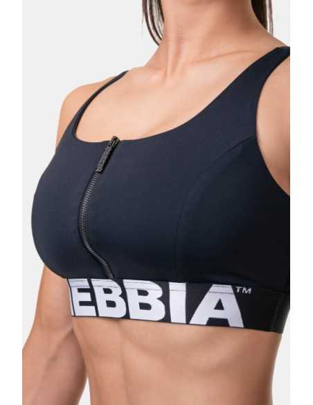 Smart Zip Front Sports Bra