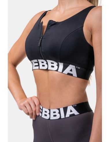 Smart Zip Front Sports Bra