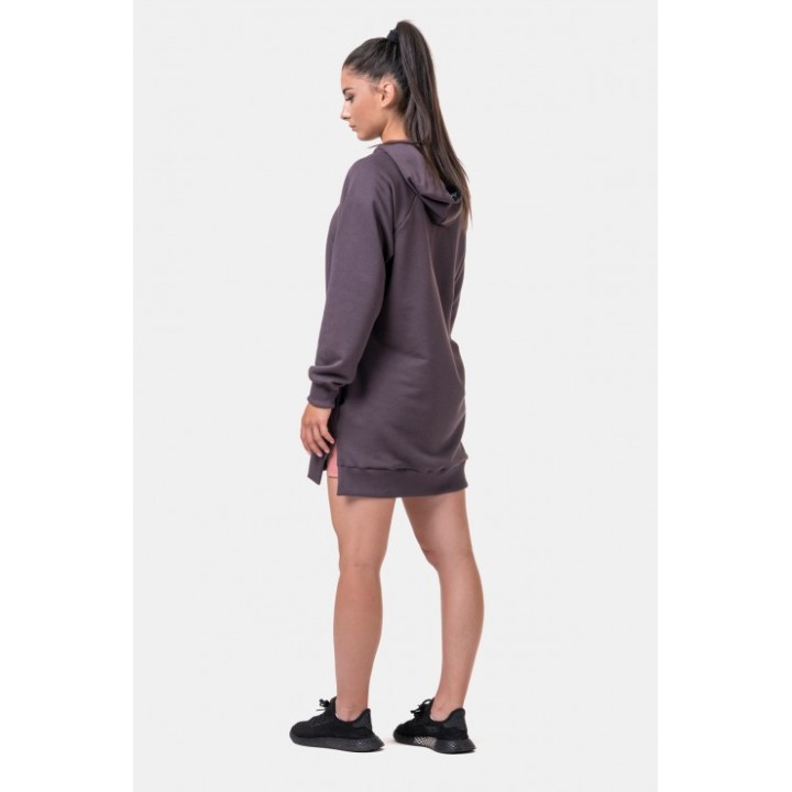 Everyday hero long sweatshirt with a hoodie