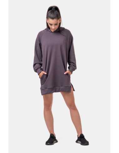EVERYDAY HERO LONG SWEATSHIRT WITH A HOODIE