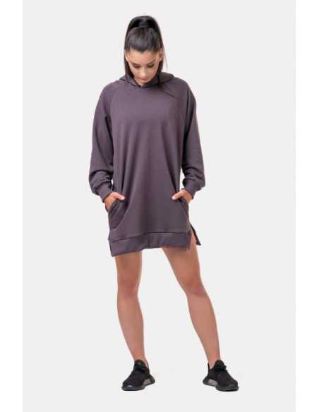 EVERYDAY HERO LONG SWEATSHIRT WITH A HOODIE
