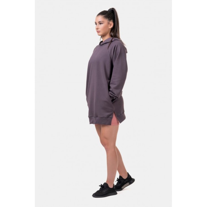 Everyday hero long sweatshirt with a hoodie