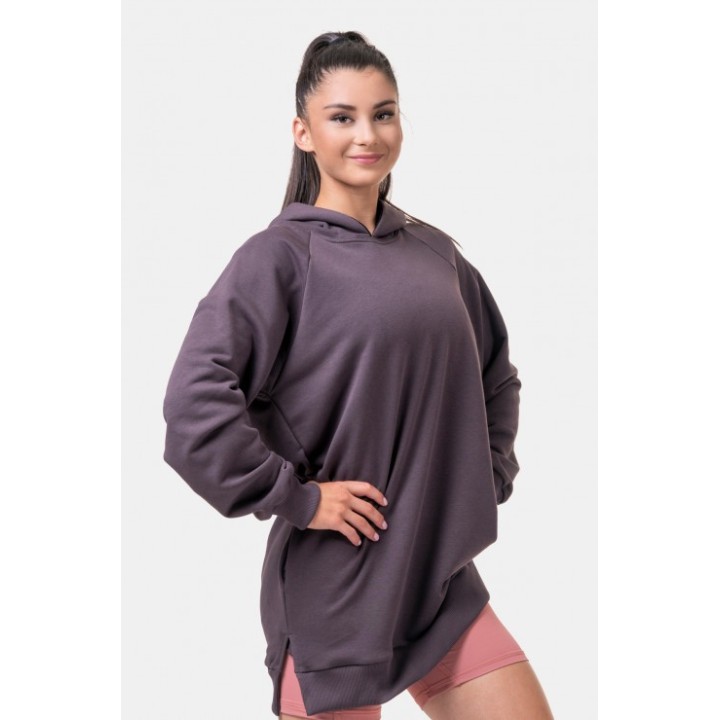 Everyday hero long sweatshirt with a hoodie