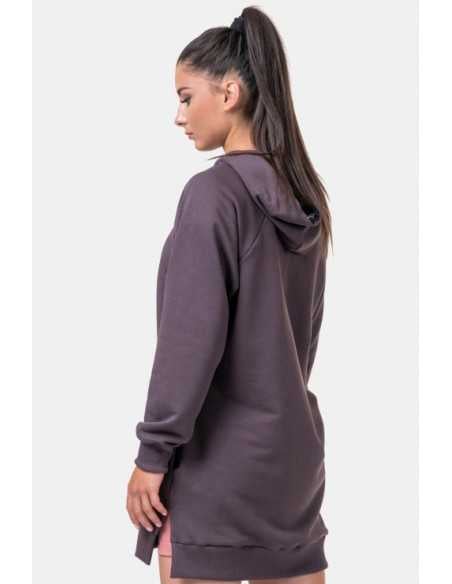 EVERYDAY HERO LONG SWEATSHIRT WITH A HOODIE