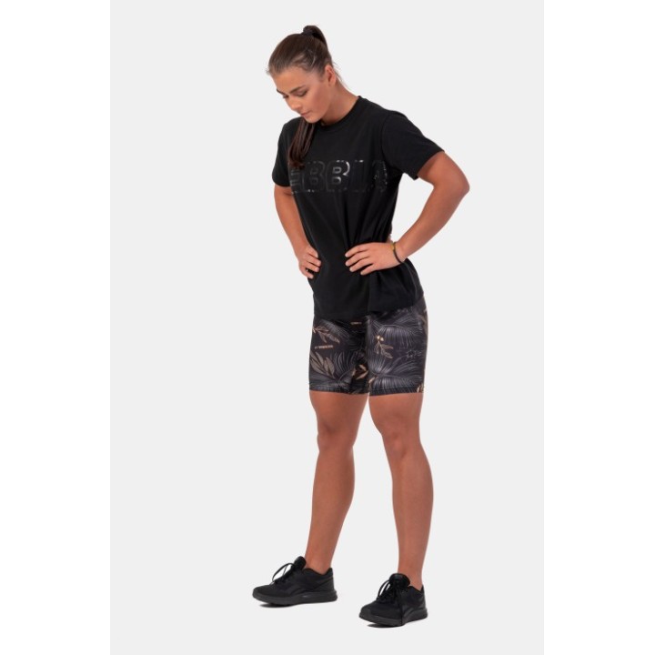 Invisible logo nebbia t-shirt black