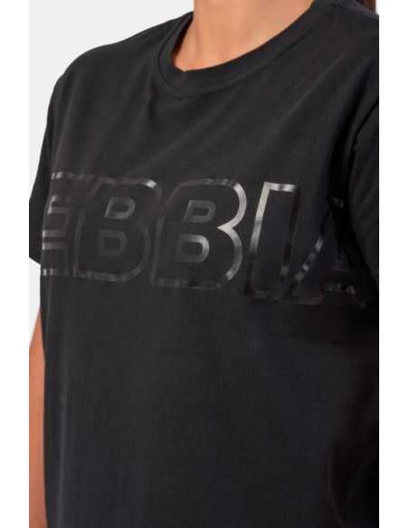 Invisible Logo Nebbia T-shirt Black
