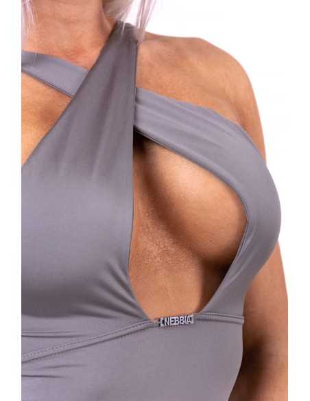 Sexy Monokini Swimsuit With Refined Neckline