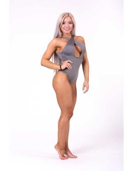 Sexy Monokini Swimsuit With Refined Neckline