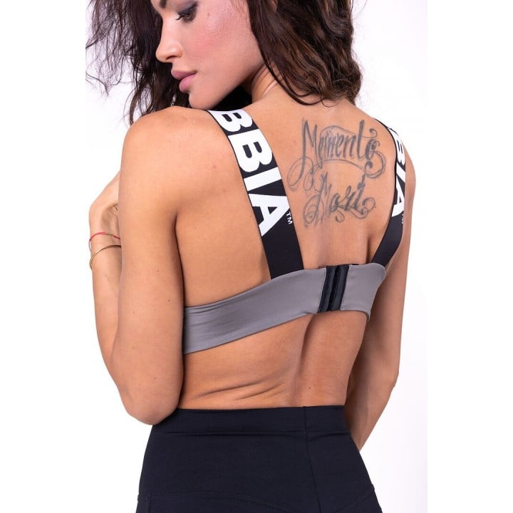 Nebbia Lace-Up Sport Bra: Women's Push-Up Sports Bra