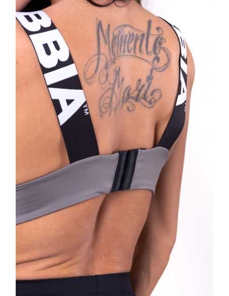 LACE-UP SPORT BRA