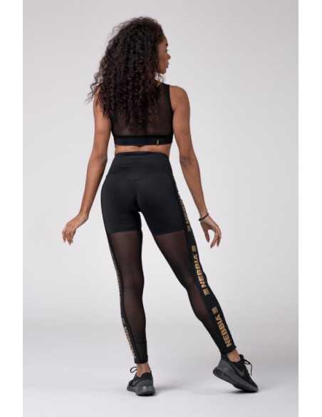 Gold Mesh Leggings